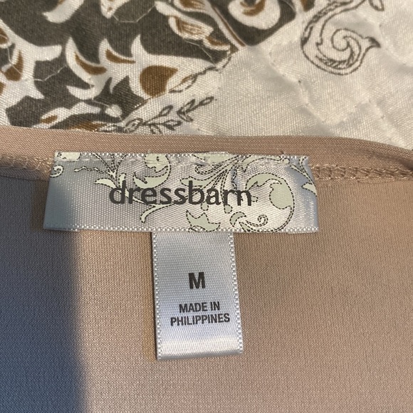 DRESS BARN Cowl neck Beige Top - Picture 5 of 9